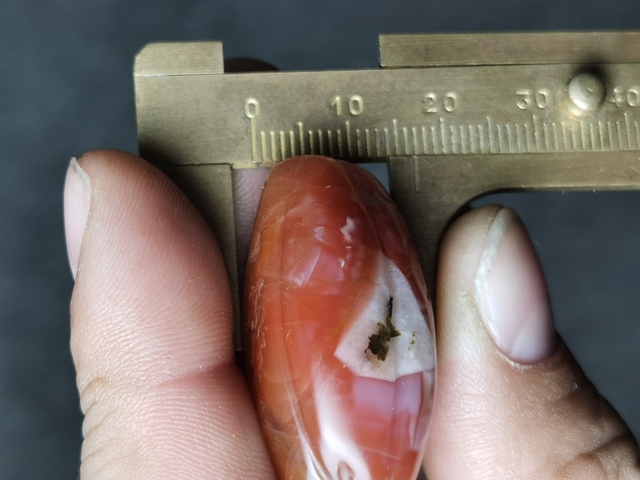 古玩玉器民國甘南紅瑪瑙瓜愣珠拍賣，當(dāng)前價格998元