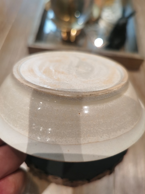 古玩陶瓷影青芒口圈足覆燒工藝洗拍賣,當前價格500元