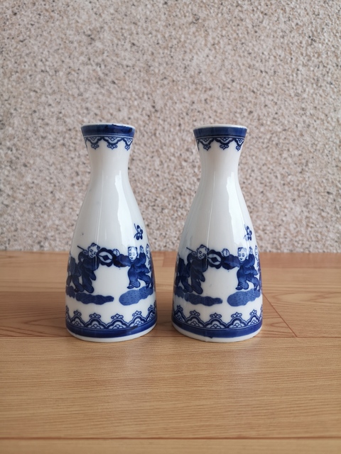 古玩陶瓷嬰戲紋瓶拍賣，當前價格168元