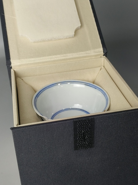 古玩陶瓷(精品主人杯)清康熙·青花魚藻紋·主人杯拍賣,當前價格998元