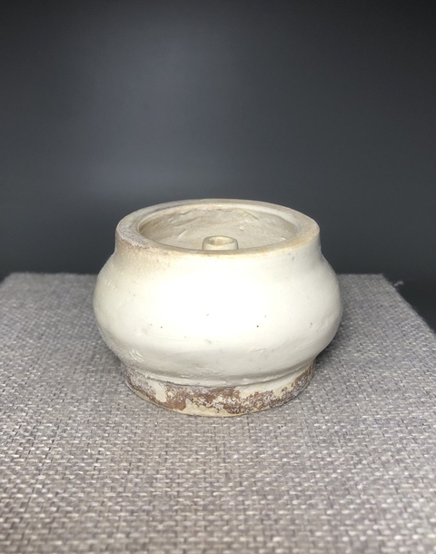 古玩陶瓷【清早】白釉香插【傳世佳品】拍賣,當前價格0元