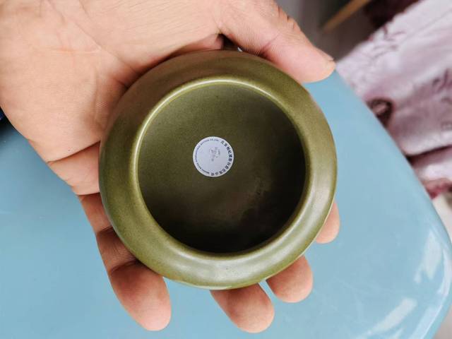 古玩陶瓷清代茶葉末釉洗拍賣，當前價格4999元