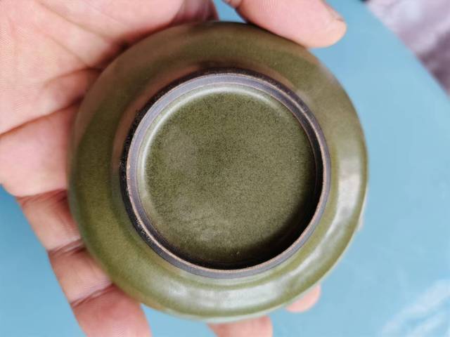 古玩陶瓷清代茶葉末釉洗拍賣，當前價格4999元