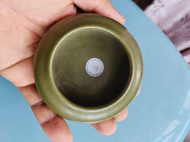 古玩陶瓷清代茶葉末釉洗拍賣，當前價格4999元