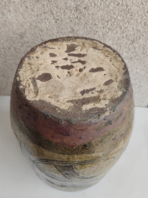 古玩陶瓷馬口窯刻花罐拍賣,當前價格450元