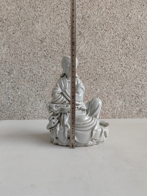 古玩陶瓷德化白瓷觀音造像拍賣(mài),當(dāng)前價(jià)格450元
