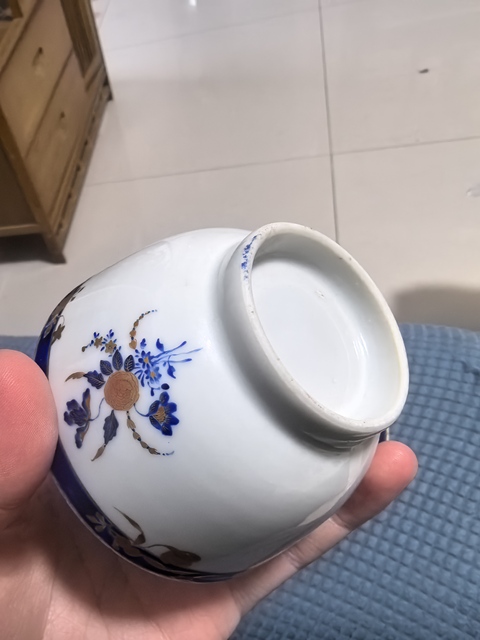 古玩陶瓷乾隆景德鎮窯彩瓷杯盤拍賣,當前價格1600元