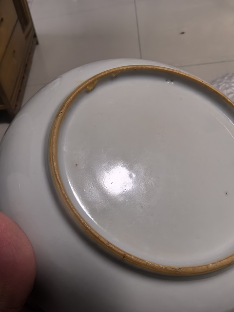 古玩陶瓷乾隆景德鎮窯彩瓷杯盤拍賣,當前價格1600元
