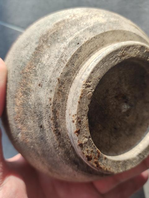 古玩陶瓷磁州窯褐釉雙系罐拍賣,當前價格4000元