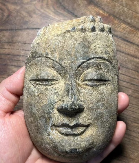 古玩雜項五代·北宋·佛面拍賣，當前價格50000元