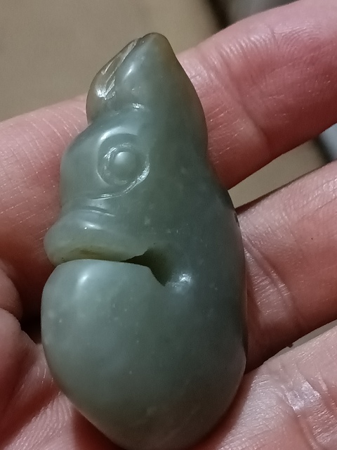 古玩玉器(特價(jià))做舊仿“紅山文化”玉豬龍拍賣(mài),當(dāng)前價(jià)格180元