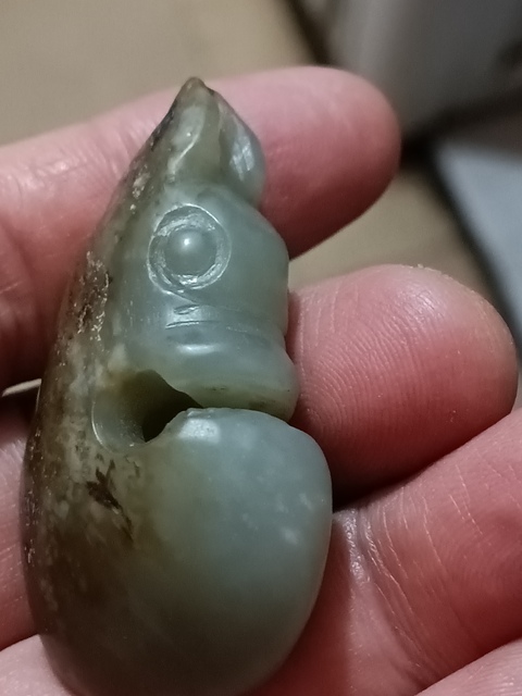 古玩玉器(特價(jià))做舊仿“紅山文化”玉豬龍拍賣(mài),當(dāng)前價(jià)格180元