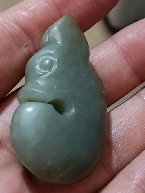 古玩玉器(特價(jià))做舊仿“紅山文化”玉豬龍拍賣(mài),當(dāng)前價(jià)格180元