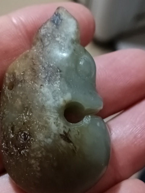 古玩玉器(特價(jià))做舊仿“紅山文化”玉豬龍拍賣(mài),當(dāng)前價(jià)格180元