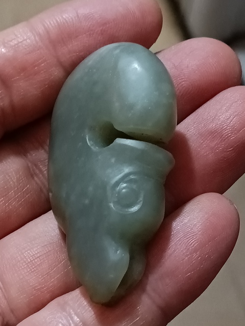 古玩玉器(特價(jià))做舊仿“紅山文化”玉豬龍拍賣(mài),當(dāng)前價(jià)格180元