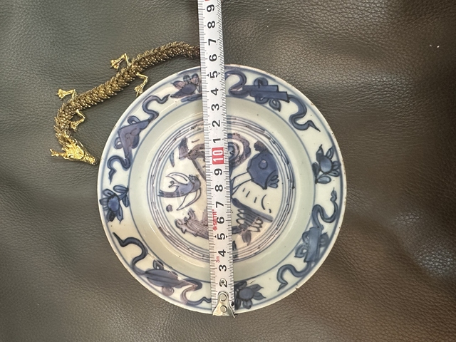 古玩陶瓷青花丹鳳朝陽圖折沿盤拍賣,當(dāng)前價(jià)格1200元