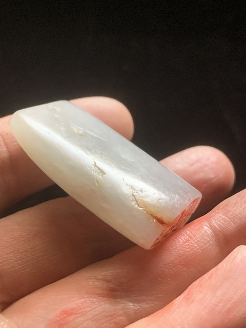 古玩玉器清代和田玉雕“印章”拍賣,當前價格15000元