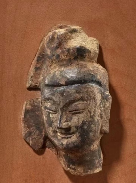 古玩雜項五代·北宋·佛面拍賣，當前價格50000元