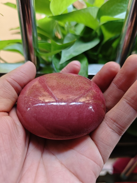 古玩陶瓷豇豆紅釉印泥盒拍賣,當前價格25000元