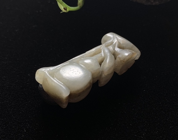 古玩玉器宋遼和田玉雕“葫蘆飾件”拍賣,當前價格6500元
