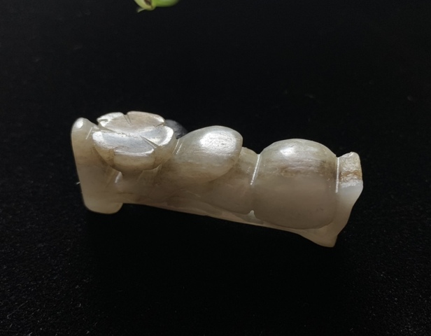 古玩玉器宋遼和田玉雕“葫蘆飾件”拍賣,當前價格6500元
