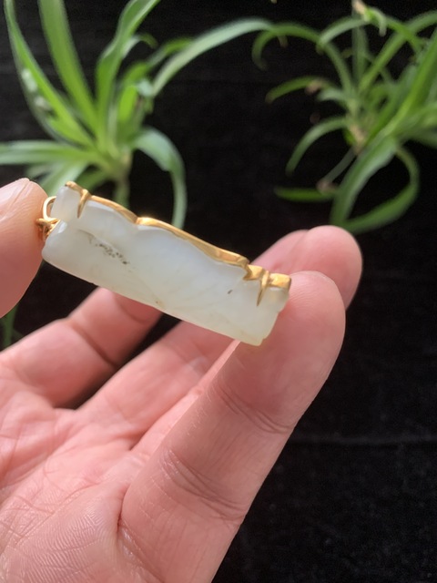 古玩玉器清代和田玉雕“壽星”拍賣,當前價格3000元
