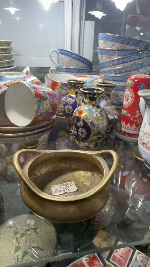 古玩銅器銅爐真品鑒賞圖
