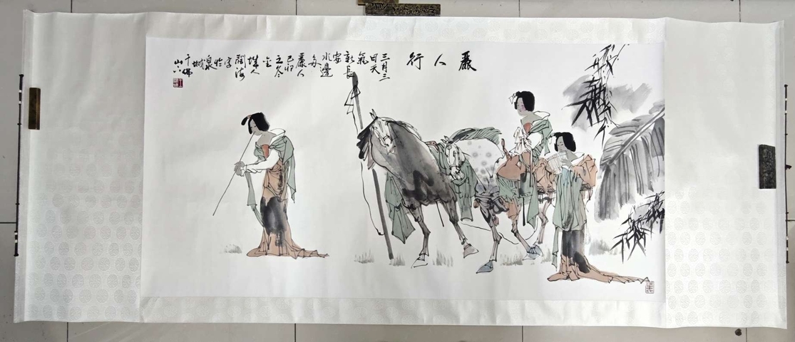 王闊海人物拍賣，當前價格12000元