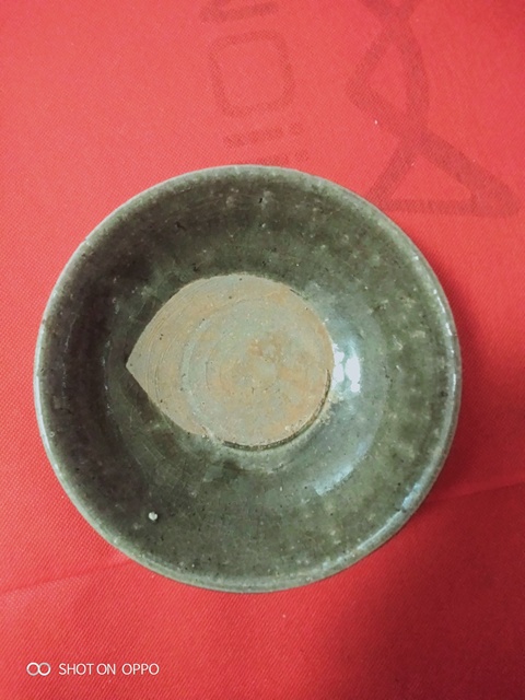 古玩陶瓷宋元時期龍泉窖系青釉碗拍賣，當前價格895元
