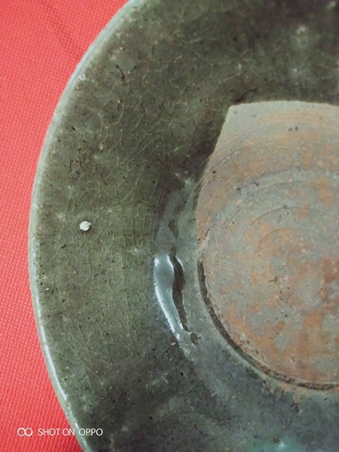 古玩陶瓷宋元時期龍泉窖系青釉碗拍賣，當前價格895元