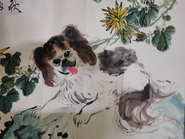 古玩字畫北京美協著名寫意花鳥畫家馬元良秋韻拍賣，當前價格499元