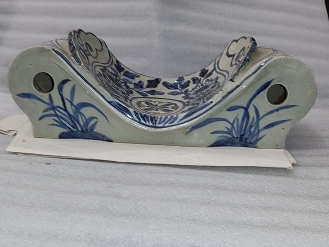 古玩陶瓷青花瓷枕拍賣,當前價格1280元