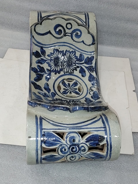 古玩陶瓷青花瓷枕拍賣,當前價格1280元