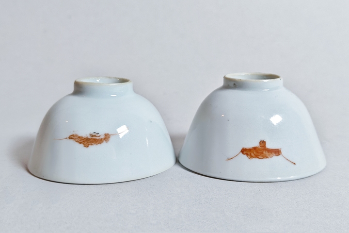 古玩陶瓷民國(guó)·粉彩富貴牡丹品茗杯一對(duì)拍賣(mài),當(dāng)前價(jià)格1388元