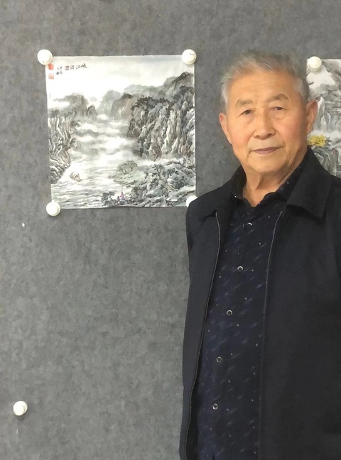 古玩字畫張國強《峽江待渡》拍賣，當前價格776元