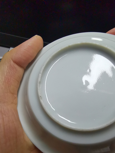 古玩陶瓷德化窯印花盤拍賣，當前價格1333元