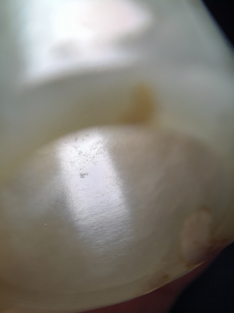 古玩玉器（一口價放漏）清代和田玉雕扳指拍賣，當前價格2000元