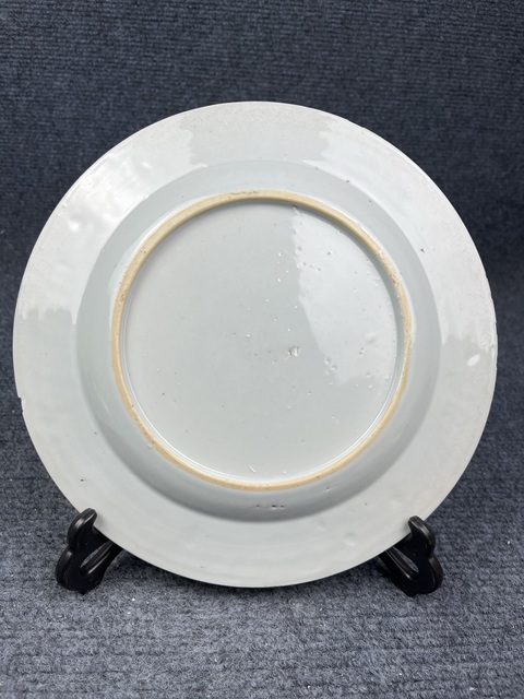 古玩陶瓷粉彩花卉紋盤拍賣，當前價格1888元