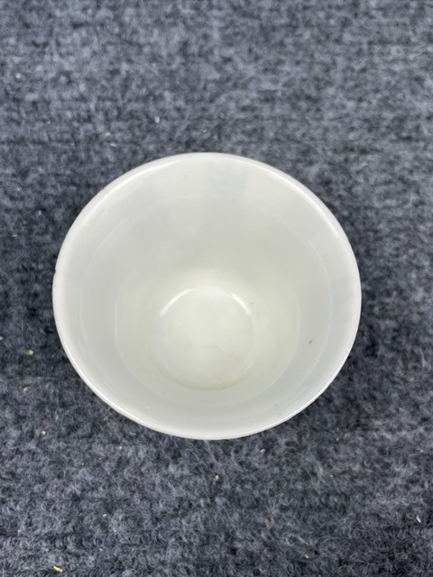 古玩陶瓷青花壽字紋撇口杯拍賣,當前價格1888元
