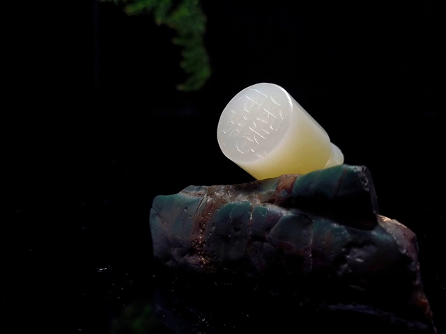 古玩玉器（一口價放漏）和田玉雕“龜鈕印章”拍賣，當前價格2600元