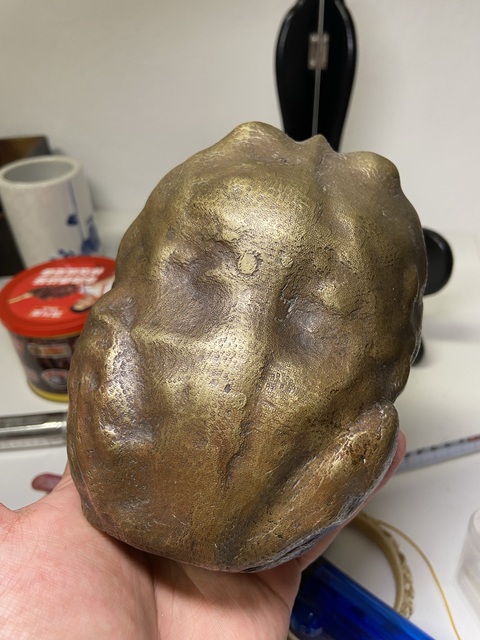 古玩銅器蟾擺件真品鑒賞圖