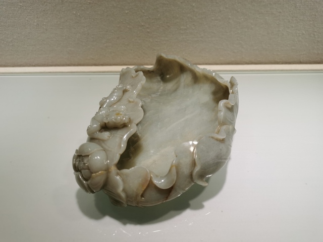 古玩玉器新疆和田籽玉雕“筆洗”拍賣,當(dāng)前價格30000元