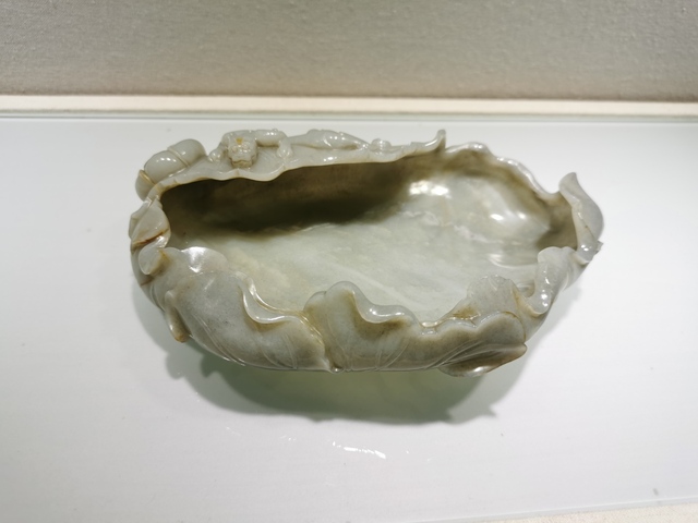 古玩玉器新疆和田籽玉雕“筆洗”拍賣,當(dāng)前價格30000元