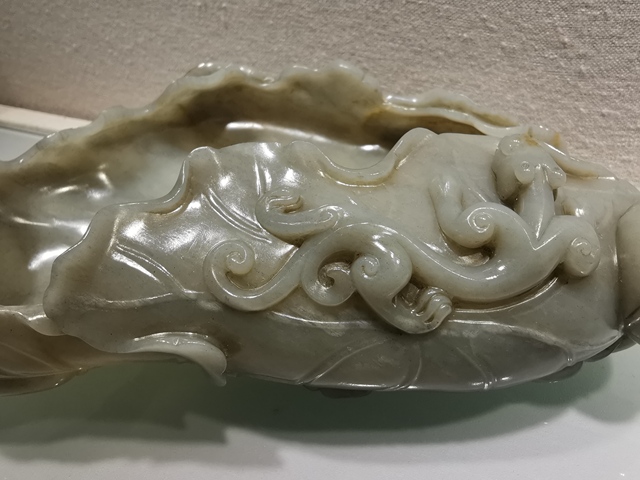 古玩玉器新疆和田籽玉雕“筆洗”拍賣,當(dāng)前價格30000元
