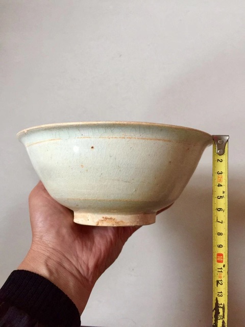 古玩陶瓷青白釉折沿撇口碗拍賣,當前價格4800元