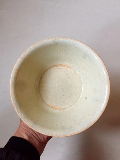 古玩陶瓷青白釉折沿撇口碗拍賣,當前價格4800元