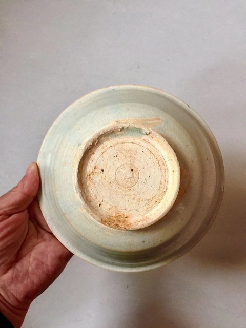 古玩陶瓷青白釉折沿撇口碗拍賣,當前價格4800元