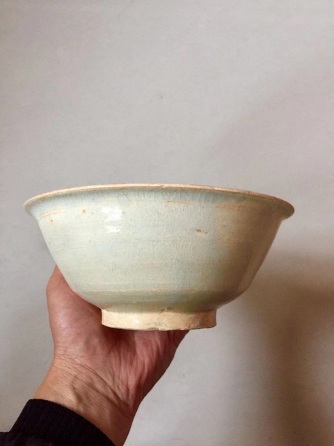 古玩陶瓷青白釉折沿撇口碗拍賣,當前價格4800元