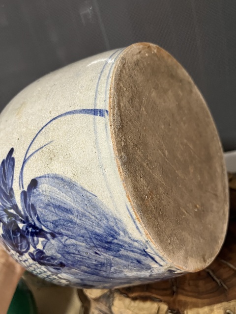 古玩陶瓷花鳥紋青花罐拍賣,當前價格588元