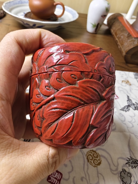 古玩雜項漆盒拍賣,當前價格680元